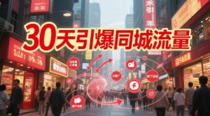 30天引爆同城流量:团购篇 认知篇 流量篇 来客篇 达人篇 老板人设IP篇 投流篇-学习笔记资源库