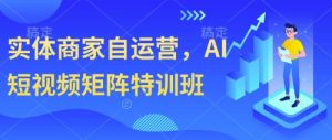 实体商家自运营，AI短视频矩阵特训班-学习笔记资源库