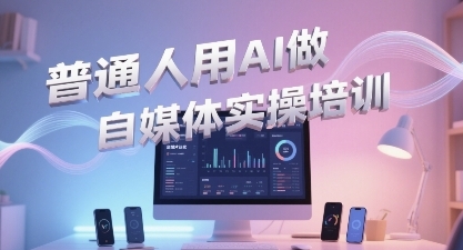 普通一个人用AI做自媒体，助你轻松开启AI自媒体创作之路-学习笔记资源库