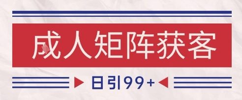 小红书某音橙人赛道引流获客，自热矩阵日引200+【揭秘】-学习笔记资源库