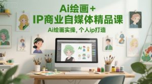Ai绘画+IP商业自媒体精品课,Ai绘画实操,个人ip打造-学习笔记资源库