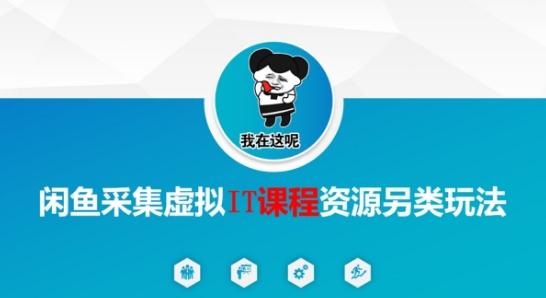 闲鱼采集虚拟IT课程资源另类玩法，干货满满-学习笔记资源库