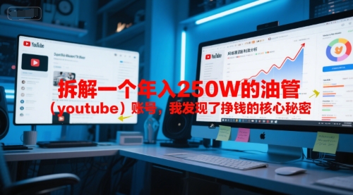 付费文章：拆解一个年入250W的油管（youtube）账号，我发现了挣钱的核心秘密-学习笔记资源库