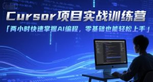 Cursor项目实战训练营,两小时快速掌握AI编程,零基础也能轻松上手-学习笔记资源库