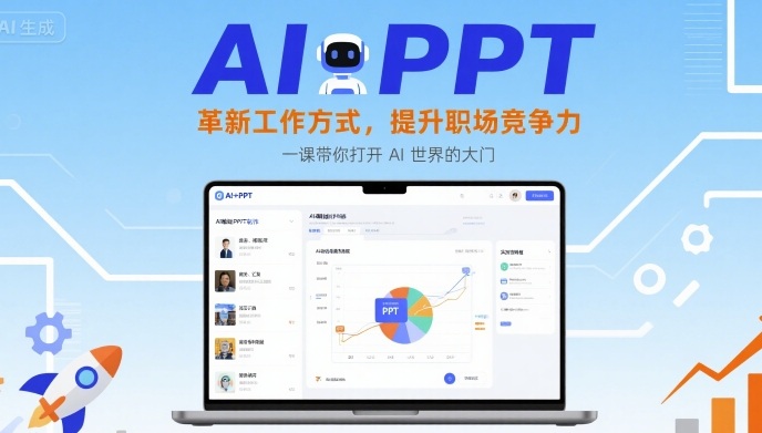 AI+PPT：革新工作方式，提升职场竞争力，一课带你打开 AI 世界的大门-学习笔记资源库