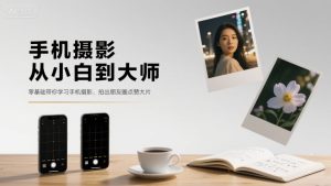 手机摄影从小白到大师,零基础带你学习手机摄影,拍出朋友圈点赞大片-学习笔记资源库