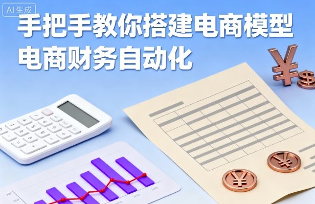 手把手教你搭建电商模型-电商财务自动化-学习笔记资源库