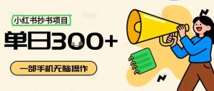 小红书抄书项目,无脑操作,一天3张-学习笔记资源库