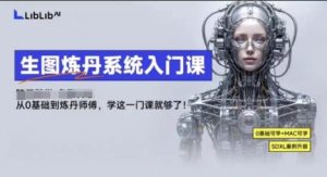 LibLibAI哩布哩布生图炼丹系统入门课,从生图到炼丹,只学这一门就够了-学习笔记资源库