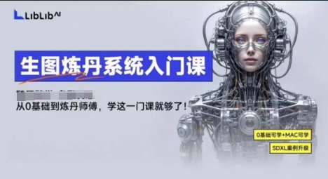 LibLibAI哩布哩布生图炼丹系统入门课，从生图到炼丹，只学这一门就够了-学习笔记资源库
