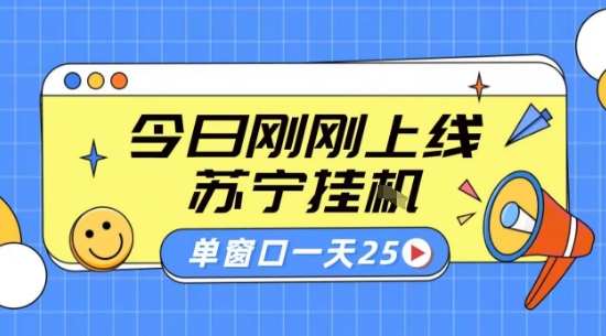 苏宁全自动采集挂G项目 稳定可批量 单窗口收益30+ 附教程【揭秘】-学习笔记资源库