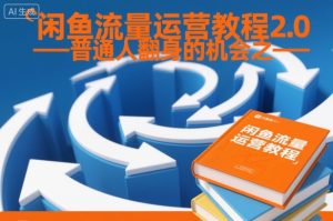 闲鱼流量运营教程2.0——普通人翻身的机会之一-学习笔记资源库