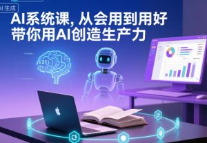 AI系统课,从会用到用好,带你用AI创造生产力-学习笔记资源库