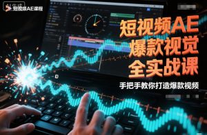 短视频AE爆款视觉全实战课，手把手教你打造爆款视频-学习笔记资源库
