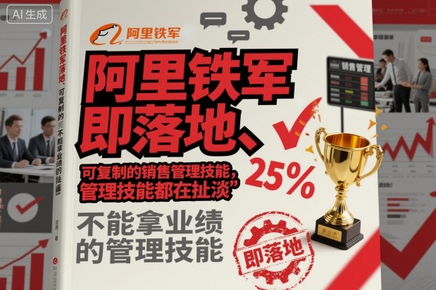 阿里铁军即落地、可复制的销售管理技能，不能拿业绩的管理技能都在扯淡-学习笔记资源库