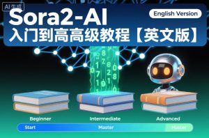 Sora2-AI入门到高级教程【英文版】-学习笔记资源库